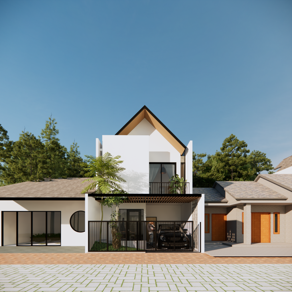 rumah tropis modern